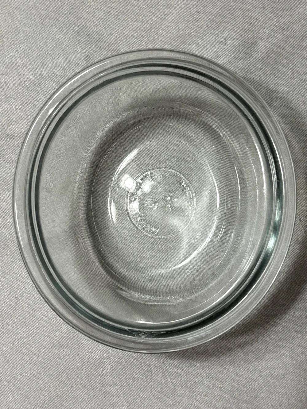 Lot Of 4 Vintage Anchor Hocking 1019 Clear Glass Oval 10oz Ramekins Custard Cups